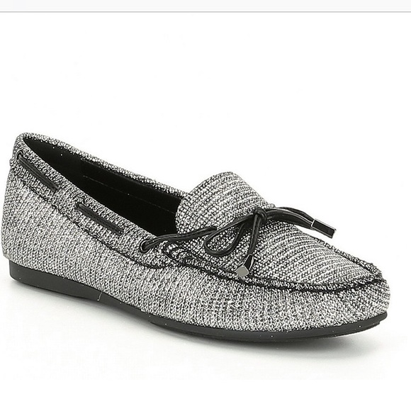 glitter moccasin slippers